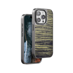 Venco  İphone 15 Pro Max Wave Kapak - Koyu Kahve