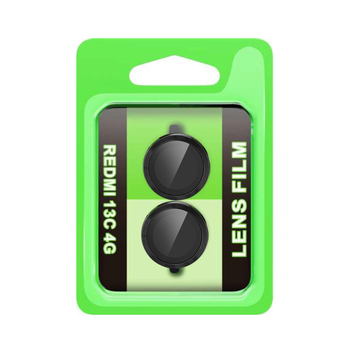 Xiaomi Redmi 13c Raze Metal Kamera Lens - Siyah