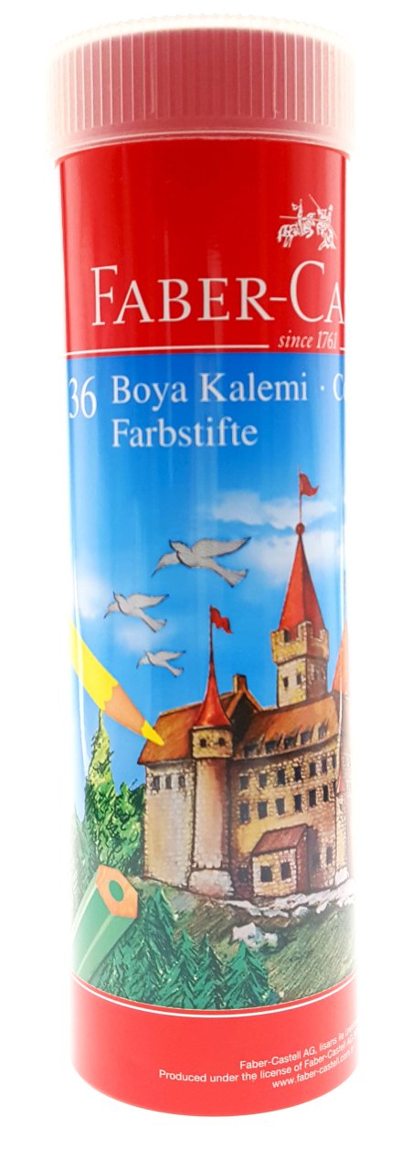 Kuruboya Kalem Seti 36'lı Metal Tüp