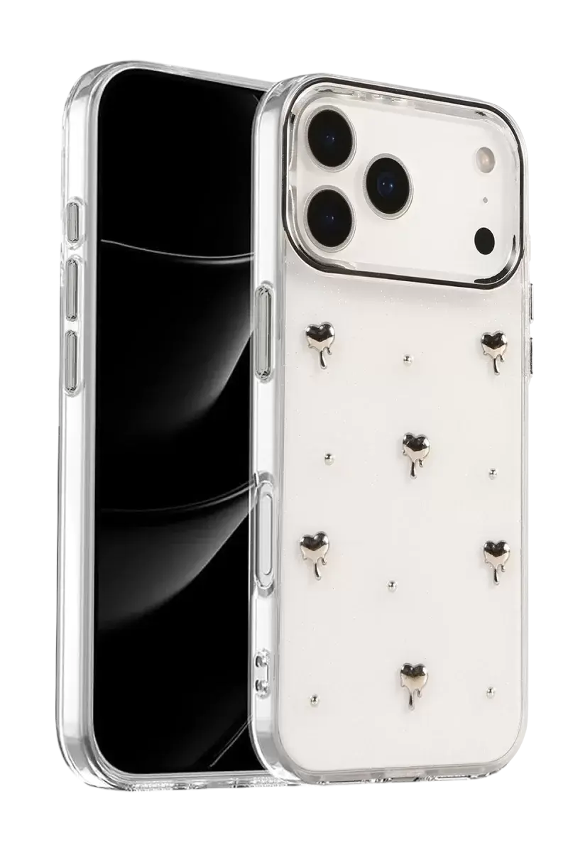 Newface Apple İphone 17 Pro Max Fiyonk Desenli Kapak - Desen 1