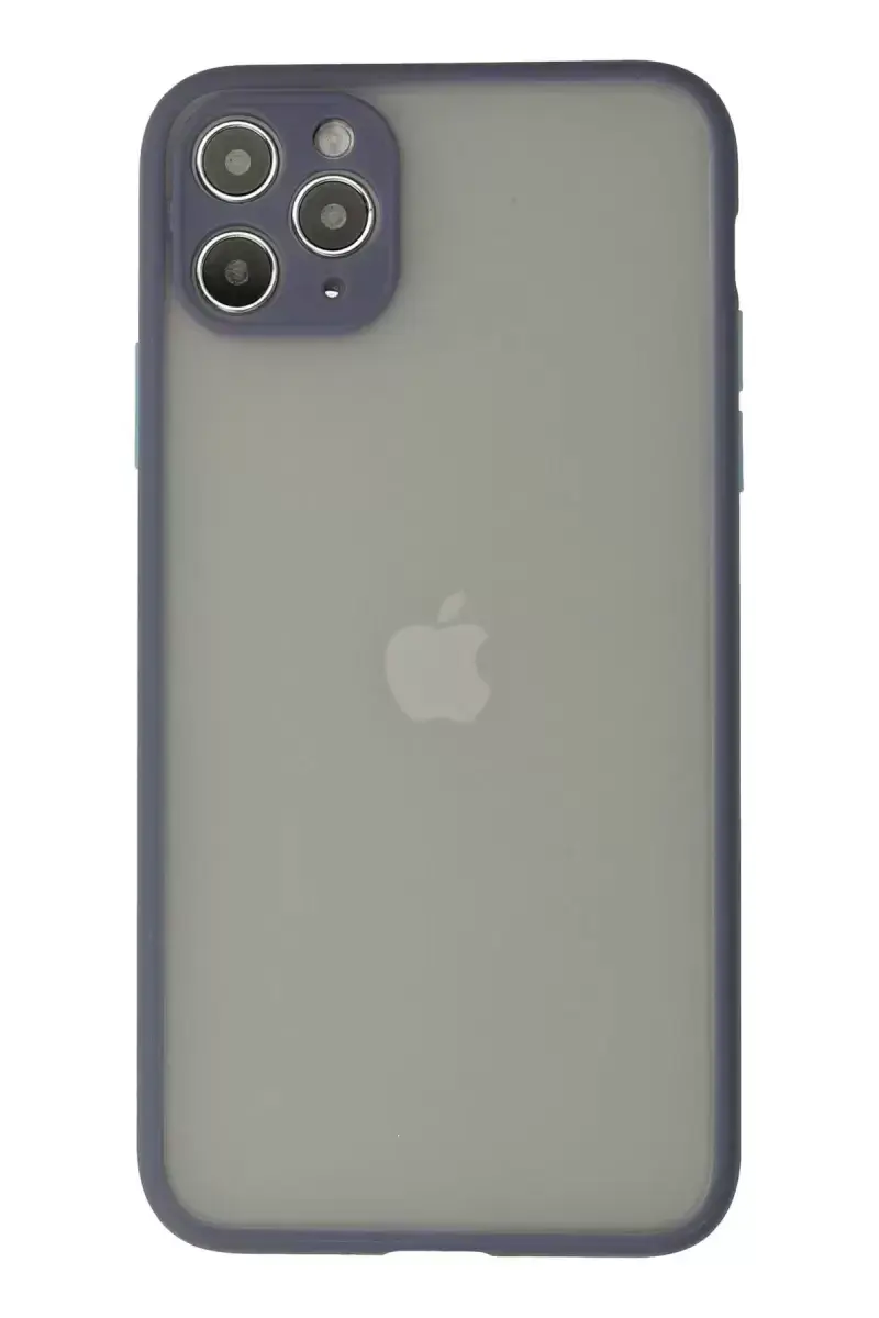 Newface İphone 12 Pro Kılıf Montreal Silikon Kapak - Gri