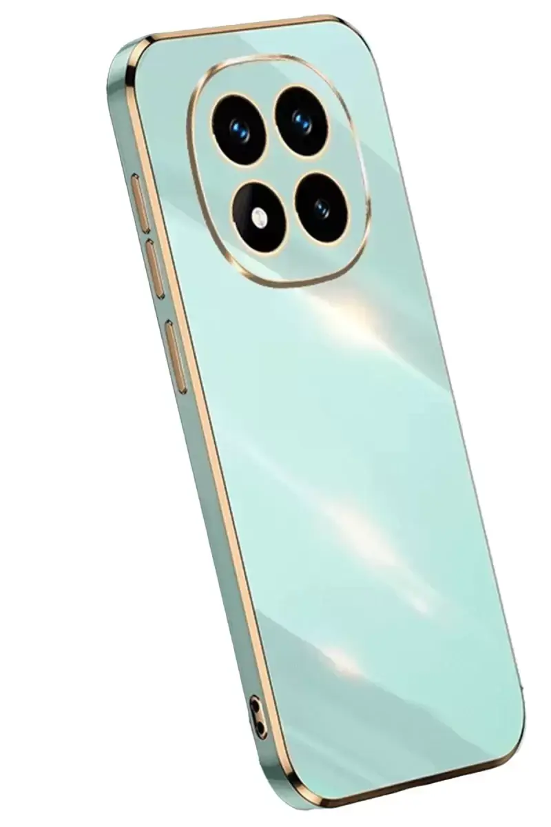 Newface Xiaomi Redmi Note 14 Pro 5g Kılıf Volet Silikon - Açık Yeşil