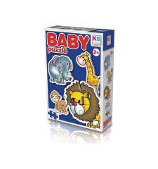 KS Games Baby Puzzle Okul Öncesi Puzzle Vahşi Hayvanlar 12001