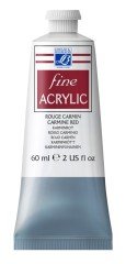 Fine Akrilik Boya 60ml N:366 Carmine Red