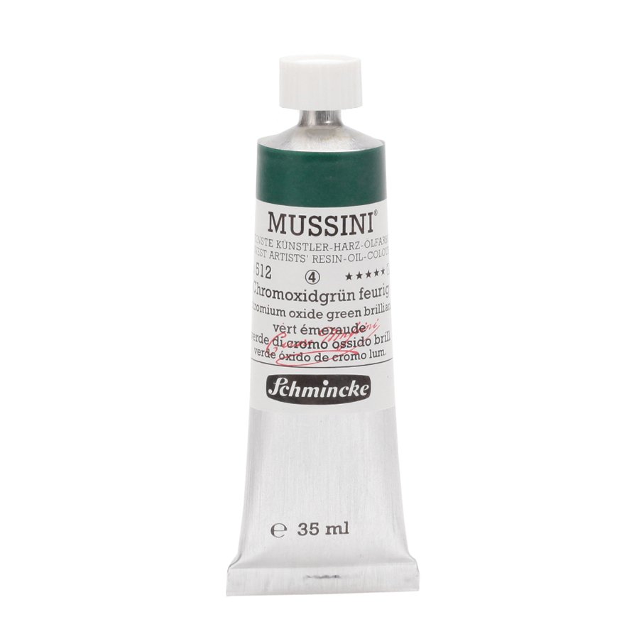Mussini Yağlı Boya 35ml. Seri 4 N:512 Chromium Oxide Green Brilliant