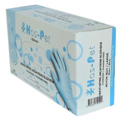 Pudrasız Mavi Nitril Eldiven Büyük Boy (L) 100 Lü Paket