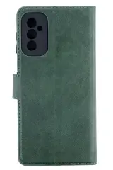 Newface Samsung Galaxy M52 5g Kılıf Trend S Plus Kapaklı Kılıf - Yeşil