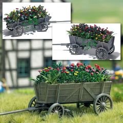 Maket Çiçek Arabası - 1/87 - 1228