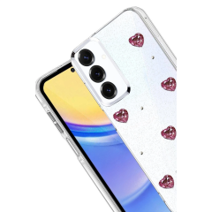 Samsung Galaxy S25 Fiyonk Desenli Kapak - Desen 3