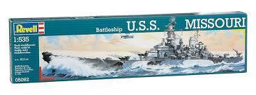 Maket Askeri Gemi N:85-0301 1/535 U.S.S. MISSOURI BATTLESHIP