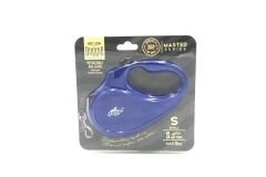 Doggie Master Seri Otomatik Makaralı Köpek Gezdirme 15 kg / 5 M Mavi