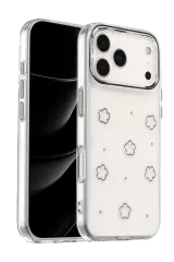 Newface Apple İphone 17 Pro Max Fiyonk Desenli Kapak - Desen 2