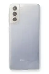 Newface Samsung Galaxy S21 Fe Kılıf Lüx Şeffaf Silikon