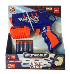 Mgs Oyuncak Sponge-Gun 3719 Yumuşak Mermili Oyuncak Dart Silah