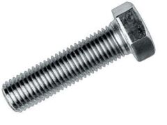 M20X80 Civata Beyaz Tam Paso 2 Adet