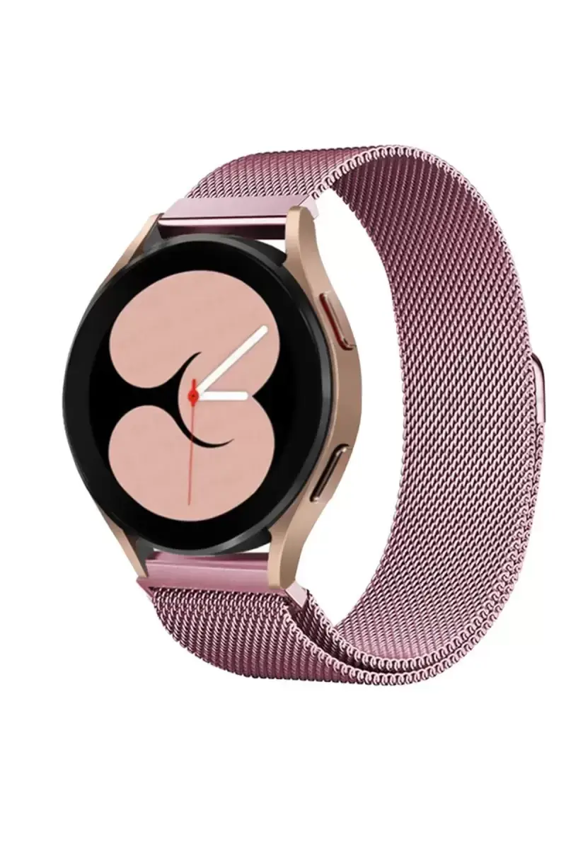 Newface Watch 22mm Metal Mıknatıslı Kordon - Rose