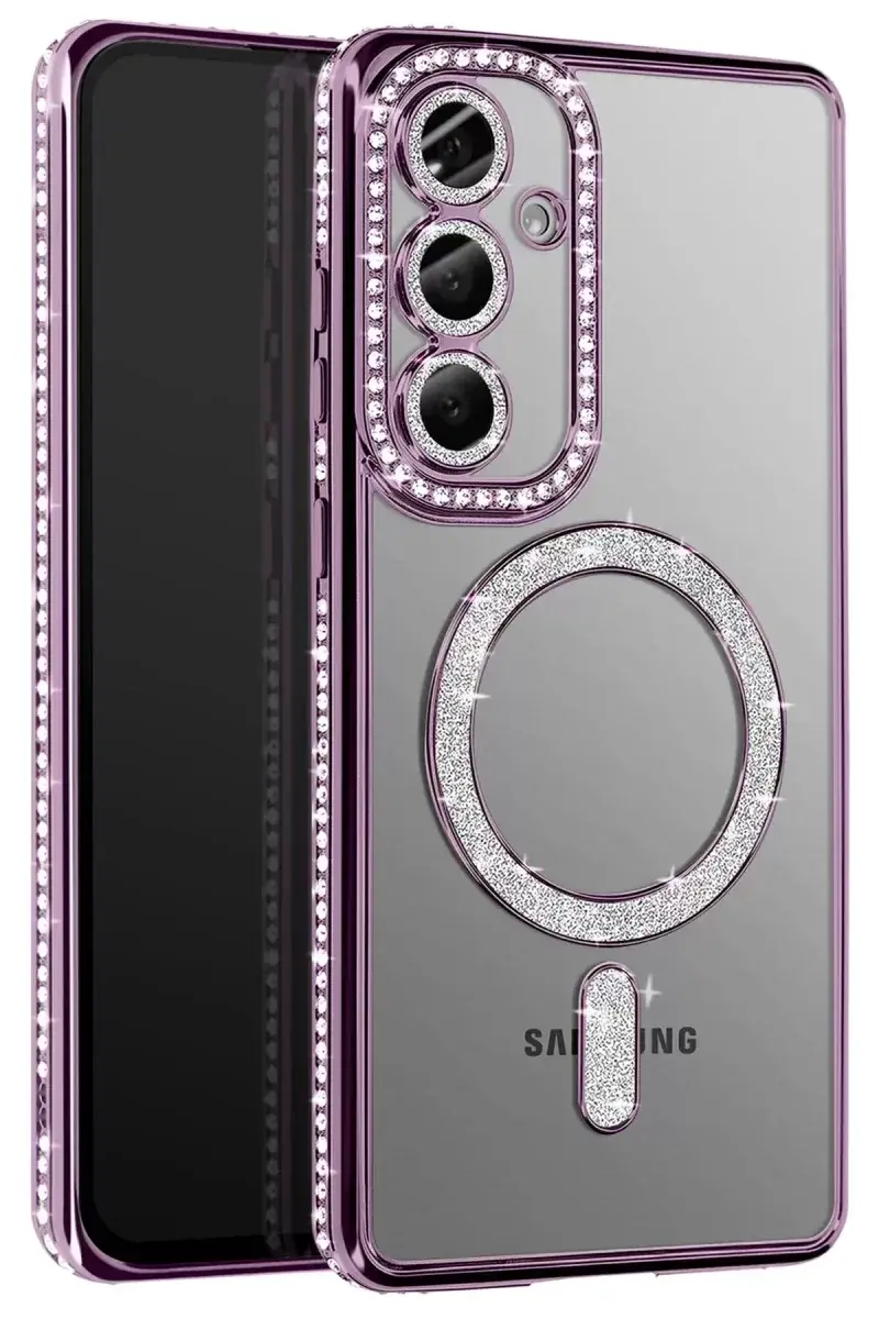 Joko Samsung Galaxy S26 Joke Simli Magneticsafe Kılıf - Derin Mor