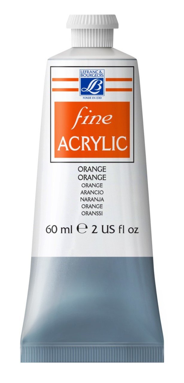 Fine Akrilik Boya 60ml N:201 Orange