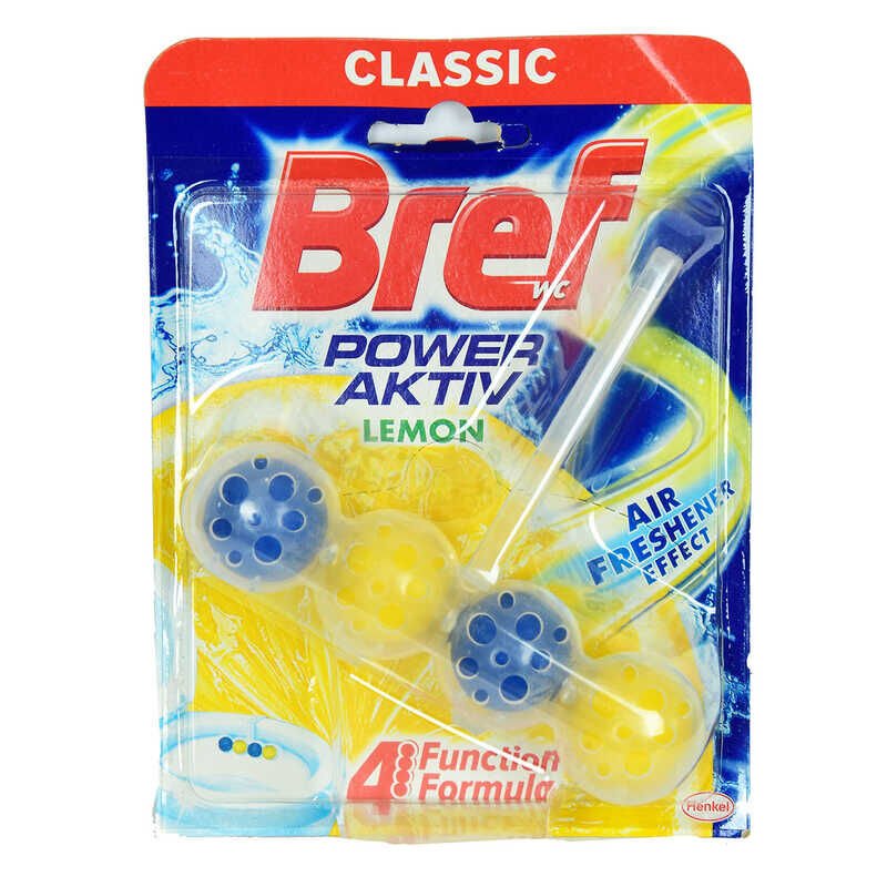 Wc Power Aktiv Limon Kokulu Klozet Temizlik Koku Giderici 4lü Top 4 İşlevli Formül 50 Gr