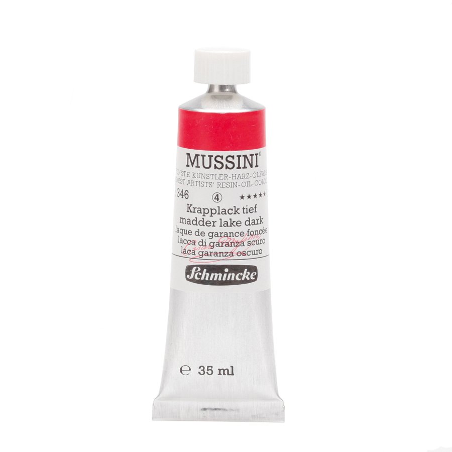 Mussini Yağlı Boya 35ml. Seri 4 N:346 Madder Lake Dark