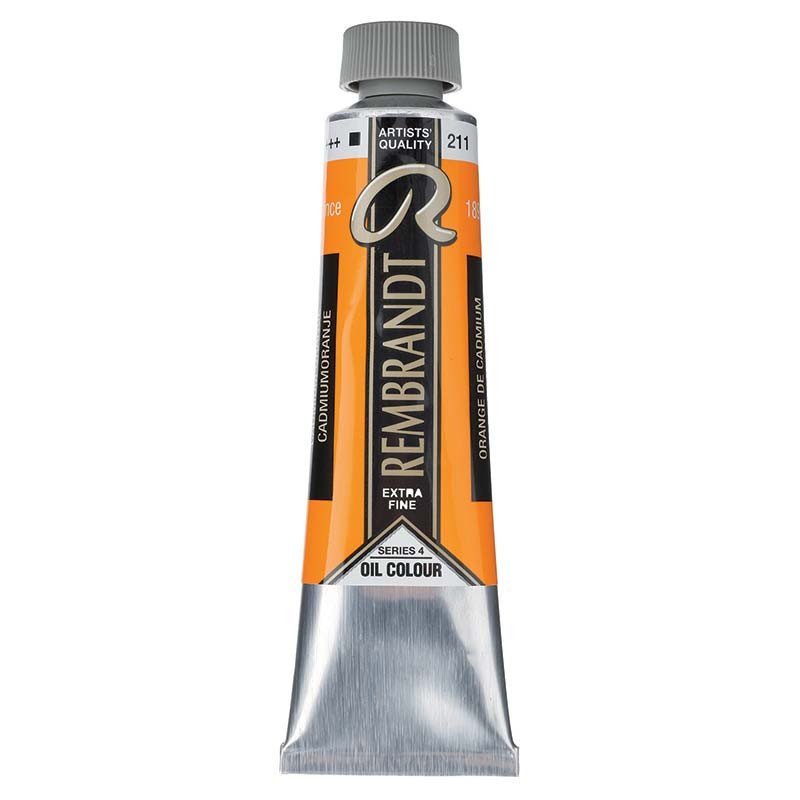 Rembrandt Yağlıboya - 40ml - Cadmium Orange - S4 - N.211