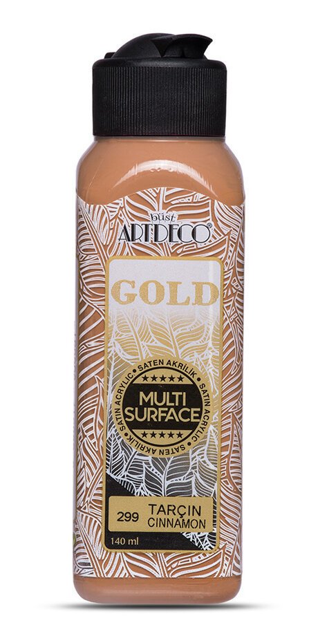 Gold Multi Surface Saten Akrilik Boya - 140ml - 299 Tarçin