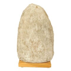 Doğal Kaya Tuzu Lambası Çankırı Kablolu Ampullü Beyaz 7-8 Kg