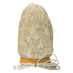 Doğal Kaya Tuzu Lambası Çankırı Kablolu Ampullü Beyaz 7-8 Kg