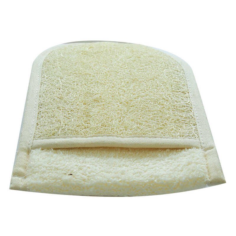Doğal Kabak Lifli Banyo Duş Eldiveni Kese 15x25 Cm