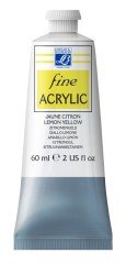 Fine Akrilik Boya 60ml N:169 Lemon Yellow