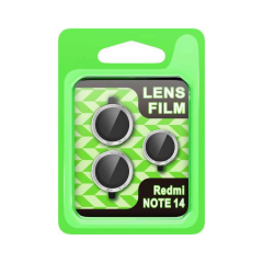 Xiaomi Note 14 5g Raze Metal Kamera Lens - Gümüş