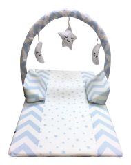 Pierre Cardin Oyuncaklı Bebek Reflü Yatağı - Mavi