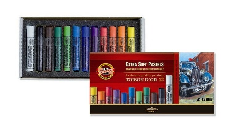Toison D'or Extra Soft Pastel Boya 12'li Karışık Tonlar