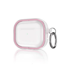 Airpods Pro 2 (2.nesil) Shiny Şeffaf Kılıf - Pembe