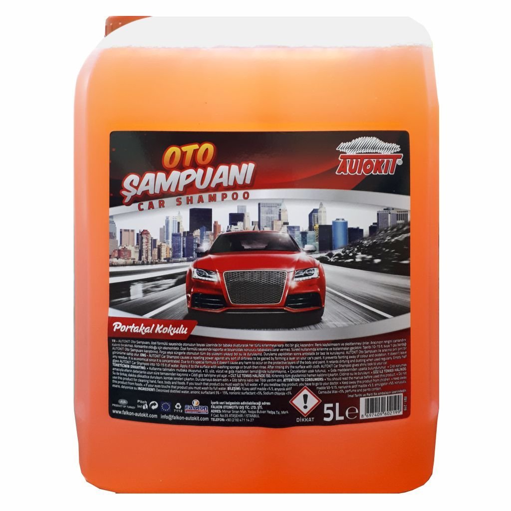 Autokit  Oto Şampuanı 5 Lt.