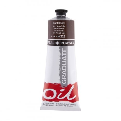 Graduate Yağlı Boya - Burnt Umber - 200ml - N.223