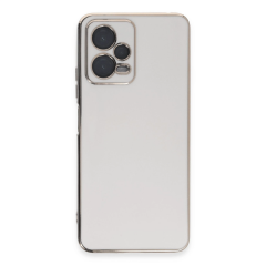 Xiaomi Poco X5 5g Kılıf Volet Silikon - Beyaz