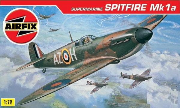 Model Uçak 1:72 Supermarine Spitfire Mk1 N:01071