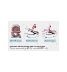 Jusso Sleeper Sallanır Ana Kucağı Konfor Pedli - Pembe