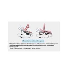 Jusso Sleeper Sallanır Ana Kucağı Konfor Pedli - Pembe