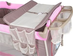 Kanz Hamburg 70x110cm Dönenceli Oyun Parkı Seyahat Yatağı - Pembe