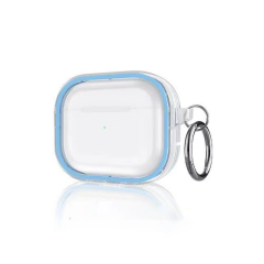 Airpods Pro 2 (2.nesil) Shiny Şeffaf Kılıf - Sierra Blue