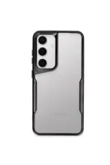 Newface Samsung Galaxy A24 4g Kılıf Boyi Silikon Kapak - Siyah