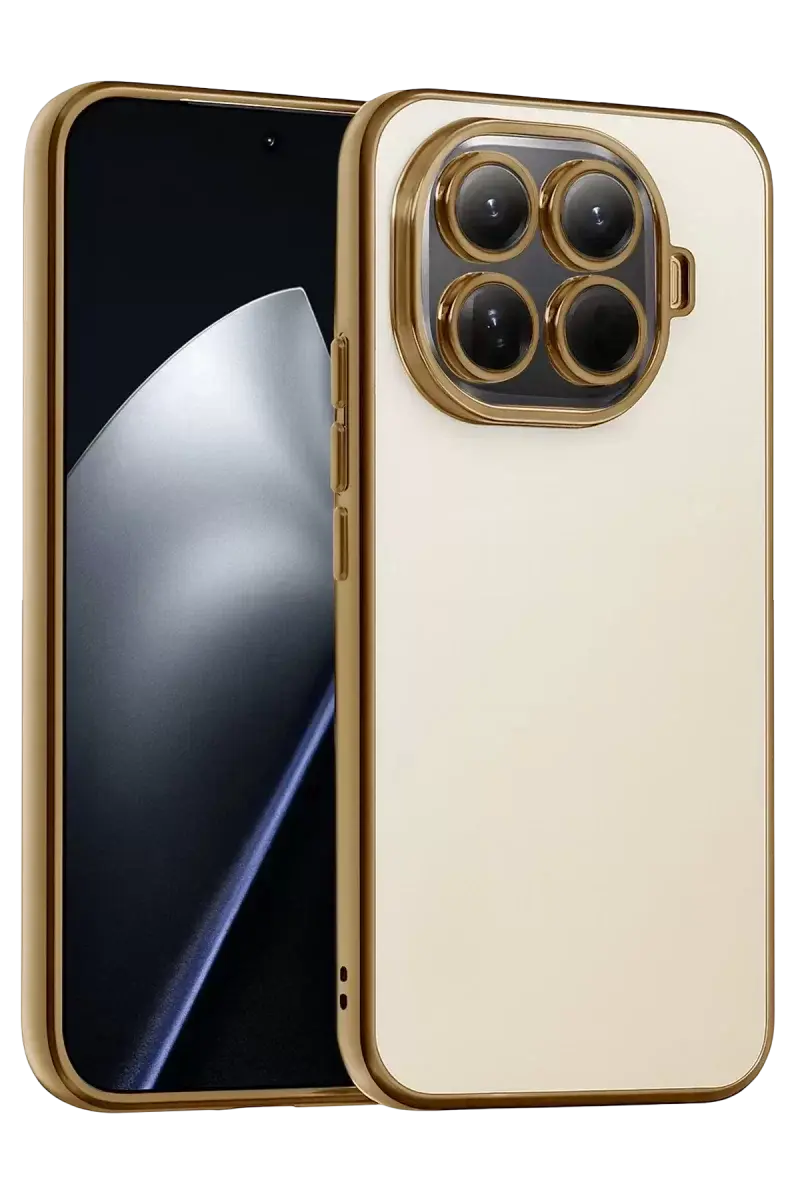 Newface Xiaomi Mi 15t Pro Razer Lensli Silikon - Gold