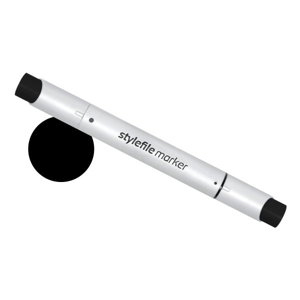 Fırça Uçlu Kalem N:900 Black