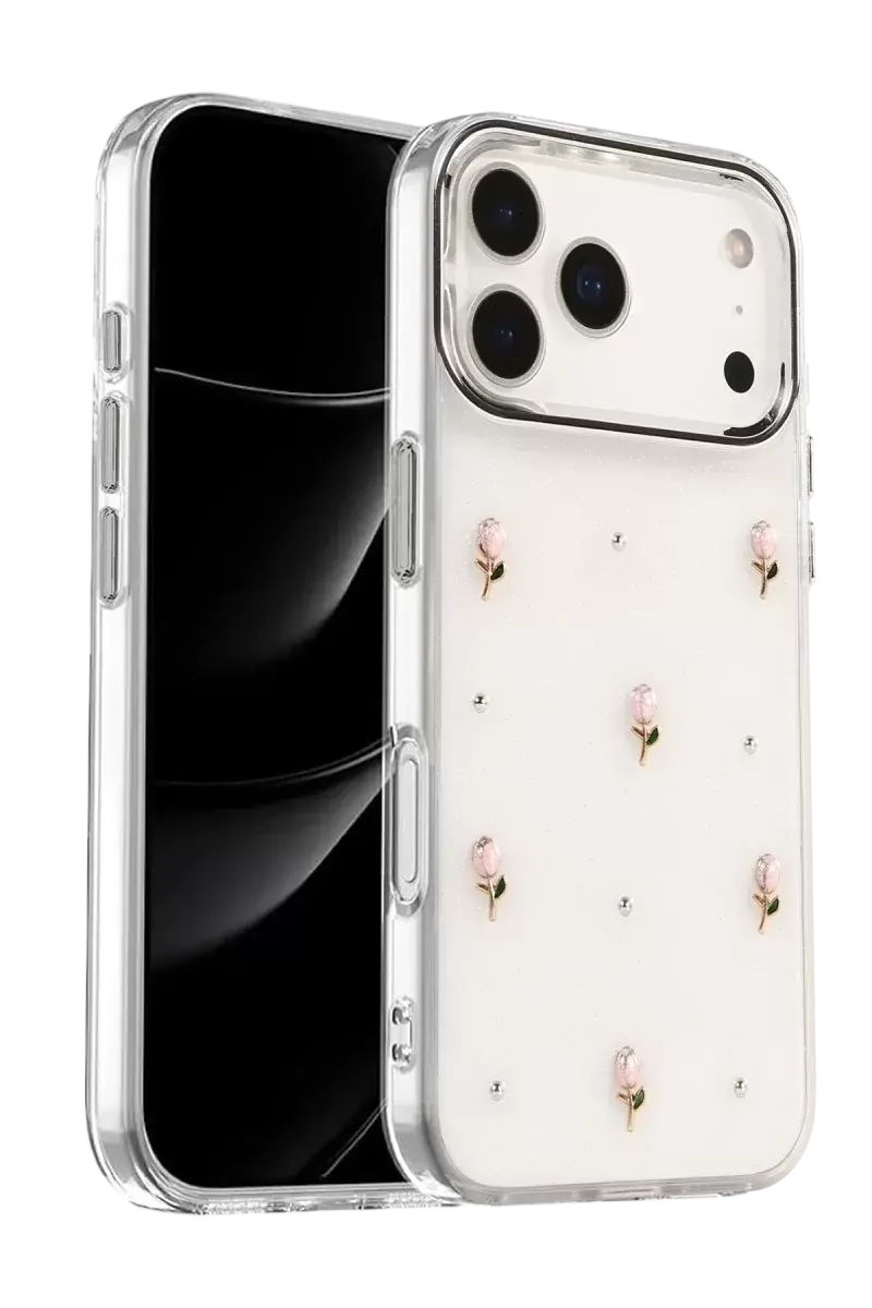 Newface Apple İphone 17 Pro Max Fiyonk Desenli Kapak - Desen 6