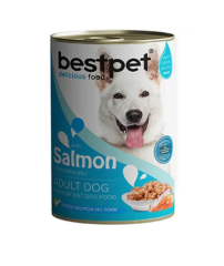 BestPet Somonlu Soslu Yetişkin Köpek Konservesi 400gr