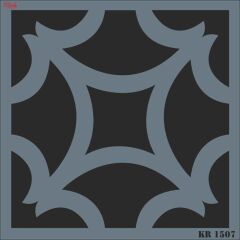 Rich KR 1507 Fayans Stencil 30X30 cm
