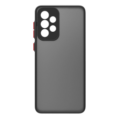 Samsung Galaxy A23 4g Kılıf Montreal Silikon Kapak - Siyah