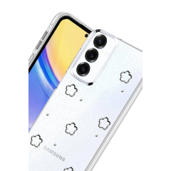 Samsung Galaxy S25 Plus Fiyonk Desenli Kapak - Desen 2